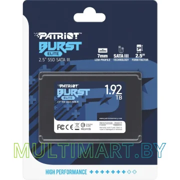 SSD диск Patriot Burst Elite 1.92TB (PBE192TS25SSDR) картинка 2
